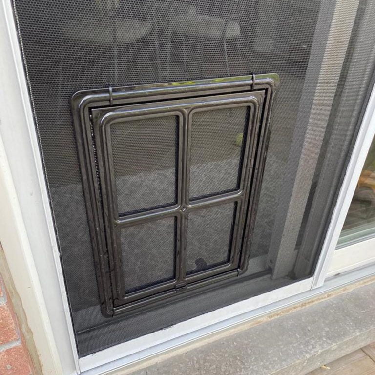 Screen door replacement completed in Aurora