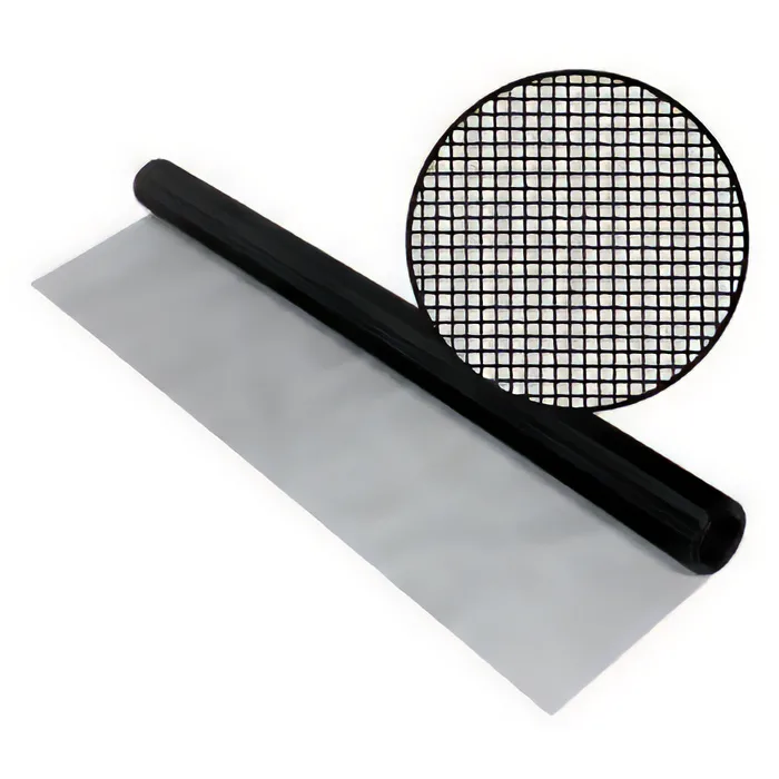 Stainless steel screen mesh close-up