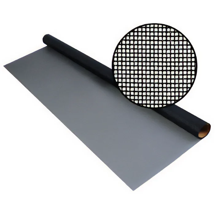 No-see-um fine screen mesh close-up — tighter weave against tiny insects